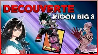 DÉCOUVERTE KIOON BIG 3 - JUJUTSU KAISEN / ACT-AGE / MY HERO ACADEMIA