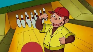 The Bowling Championship! 🎳 | Curious George Compilation | Adventure & Play