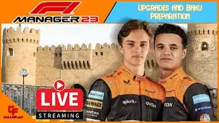 Live F1 Manager 23 McLaren - Big Upgrades for Baku