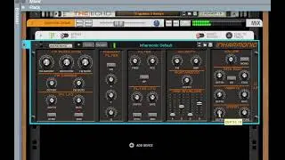 Reason 12 Combinator: Inharmonic Lo-fi FM synth