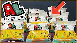 ALPHABET LORE BLIND BAGS! Mystery Keychain mini figures unboxing