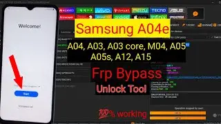 Samsung a04e frp bypass || Samsung a04e frp unlock tool