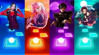 BlackPink Jisoo Flower vs Phao 2 Phut Hon vs Wednesday Addams Bloody Mary vs Kimetsu no Yaiba
