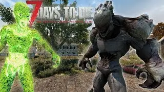 BEHEMOTH ZOMBIE !!! | Testing new & upcoming NPCs | 7 Days to Die Behemoth & New zombies sneak peek