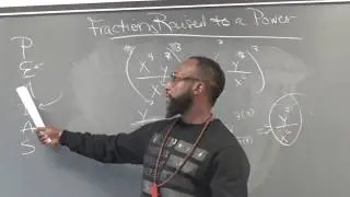 Algebra: Exponent Rules Fractions Raised to Powers Part 1