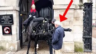 THIS IS THE NEW RULES and YOU ARE NOT ALLOWED TO STROKE THE HORSES!