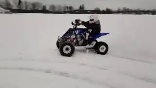 Snow fun with Raptor 700