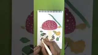 Sketching by markers, art tutorial