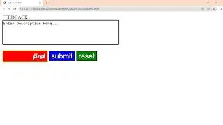 Buttons In Html || How to use Buttons in Html||Html Buttons 