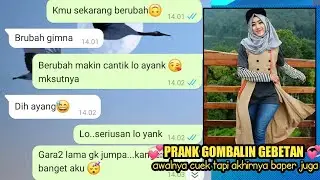 prank gombalin gebetan bikin baper_#prank taks chat wa lucu romantis bikin ngakak