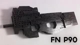 LEGO Semi-Auto FN P90 [Rubber Band Gun]