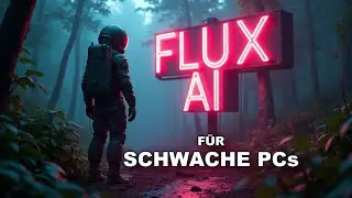 FLUX.1 AI mit schlechten PCs ausführen (Forge) | Bilder generieren mit wenig VRAM