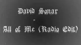 Davide Sonar - All Of Me (Radio Edit)