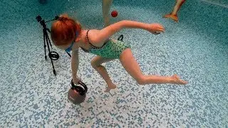 Weights at the Bottom of the Swimming Pool