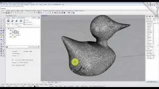 Rhino3DPRINT 2016 Using Auto Fix to Repair a Mesh