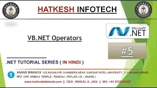 #5  VB.Net - Arithmetic Operators