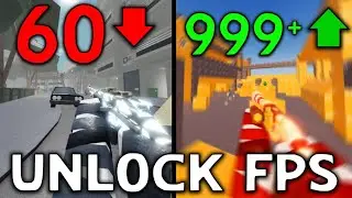 HOW TO GET UNLIMITED FPS in ROBLOX (NO LAG)