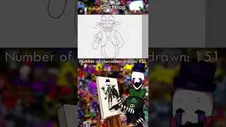 Drawing Glitchtrap ( FNaF : Help Wanted )