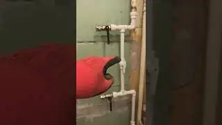 Заменили стояк полотенцесушитель...установили краны шаровые