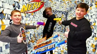 Кириешка и МЕСТЬ РЫЖЕГО / Kirieshka Nerf Battle