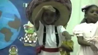 Dante the Mexican Dancer performing the Macarena