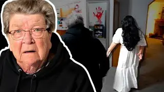 GHOST PRANK ON ANGRY GRANDMA!