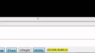 Using the Status Bar to check coordinates - CorelCAD™ Tutorial