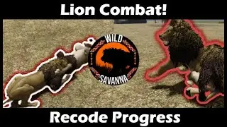 THE RETURN OF RANDOM GAME SLOT C? | Wild Savanna Recode: Lion combat preview!