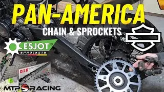 HARLEY PAN AMERICA CHAIN & SPROCKET REPLACEMENT