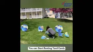 Starting Your Own Yard Card Business: See These Wonderful Rental Displays