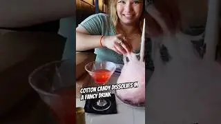 Putting Cotton Candy in a Cocktail: WHAT HAPPENS