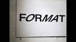 FORMAT, 1 uge gammel