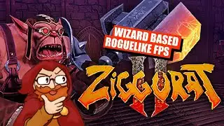 A WIZARD BASED ROGUELIKE FPS!! | Ziggurat 2 | PC Gameplay
