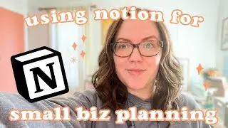 notion for small business planning | notion tour (+ free OKR template!)