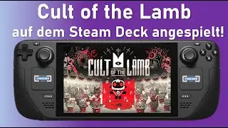 Cult of the Lamb -  Gameplay auf dem Steam Deck - powered by Silvbert