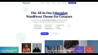 Tutorque LMS WordPress Theme Walkthrough and Demo 👀 (First Look!)