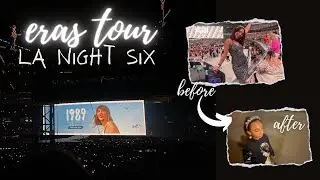 Taylor Swift LA Eras Tour Vlog (GWRM, Concert Clips & 1989 Announcement)
