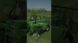 Loading bales fast with MERLO! 💪🚜💨 | FS22 Shorts