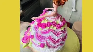 Торт кукла