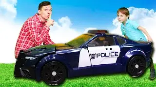 Видео игрушки - Почему Полицейские машинки ищут Фёдора? - Весёлые игры гонки для мальчиков
