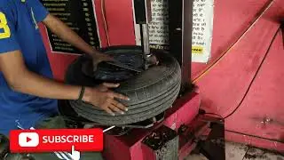 Tyre Changer Machine Operation || Tyre Changer Machine kaise Kam Karti Hai