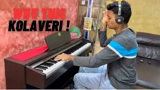 Why This Kolaveri Di  Piano Cover by Jj Gabriel, from Moonu "3"  | Dhanush, Shruti | Anirudh