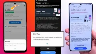 Samsung Released Ram Plus Update For - A72,A50,A50s,A51,A52,A71,A31,M30s,M62,F62,F41,F12|One Ui 4
