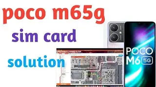 Poco m6 5g sim card not working