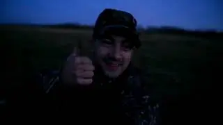 Tough Canada Goose hunt, Field Hunting in layout blinds