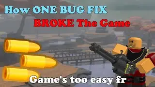 How ONE Bugfix BROKE The Game || Tower Defense Simulator
