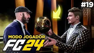 GANHEI A BOLA DE OURO!!!! MC JOGADOR EAFC 24