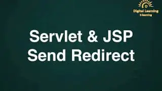 11 Servlet & JSP Send Redirect | Online Training Download app from below link