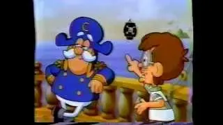 1989 Cap'N Crunch (Captain Crunch) cereal commercial