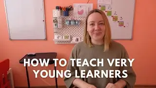 How to plan an English lesson with very young learners